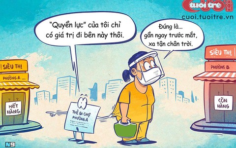 Phiếu đi chợ - quyền lực có giới hạn