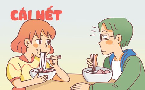 Cái nết bị tô bún bò hạ gục
