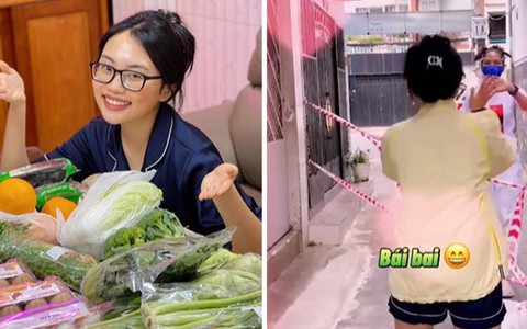 H'hen Niê đi chợ giùm, đích thân trao đồ tiếp tế cho Phương Mỹ Chi