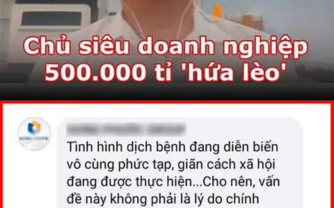Vua Còm 20/8: Chủ doanh nghiệp 500.000 tỉ đùa dai, tiền đâu góp vốn