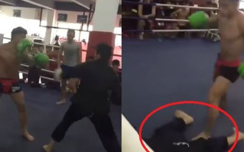 Đến lò MMA thách đấu, cao thủ Võ Đang bị đấm gục sau 7 giây