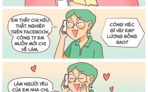 Mạnh dạn tỏ tình với đàn chị