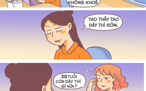30 tuổi mới dậy thì?