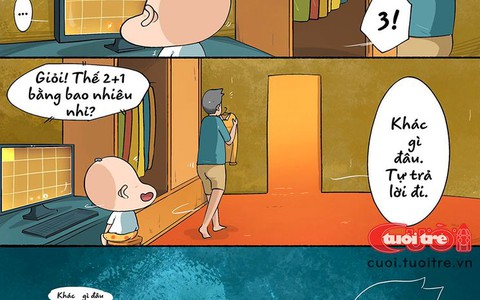 Thằng Tí được nhắc bài online