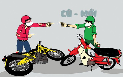 Bình thường mới đụng bình thường cũ