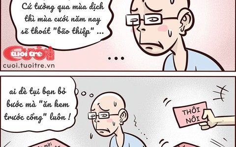 Năm nay tôi chưa nhận được tấm thiệp cưới nào
