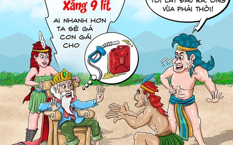 Sơn Tinh, Thủy Tinh và nhiên liệu hóa thạch