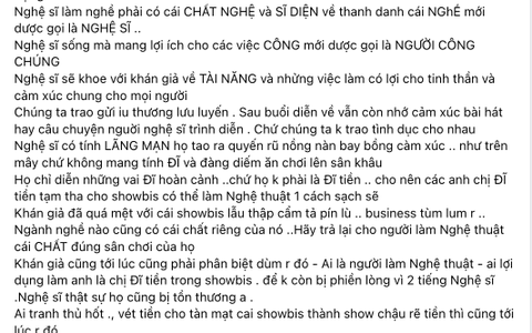 Phương Thanh vén màn showbiz Việt, gọi nhiều ngôi sao là 'đĩ tiền'