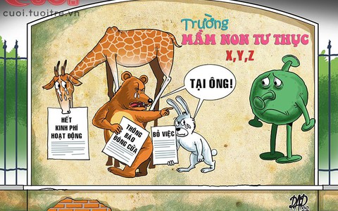 Trường mầm non biến mất hàng loạt!