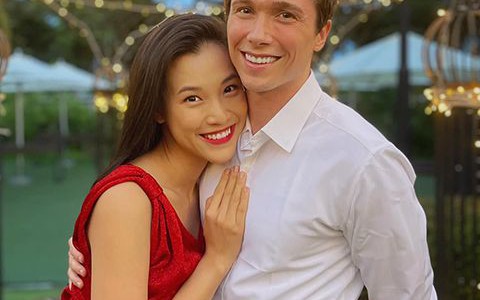 Á hậu Hoàng Oanh xác nhận ly hôn chồng Tây