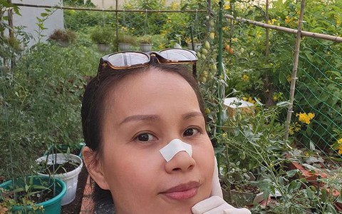 Ảnh vui sao Việt 6/5: Việt Hương cạo trọc đầu