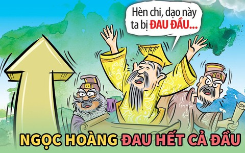 Xăng tăng hơn 30.000 đồng/lít, Ngọc Hoàng lại than... trời!