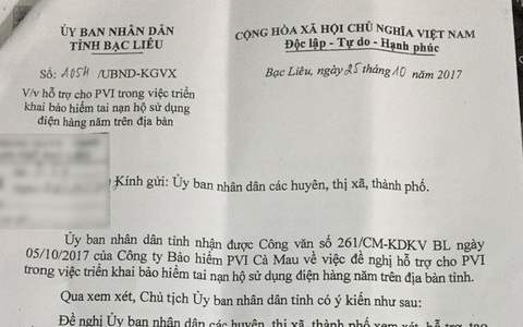 Tỉnh chỉ yêu cầu 'hỗ trợ tuyên truyền" cho doanh nghiệp bán bảo hiểm