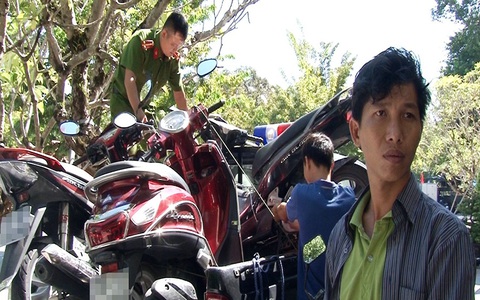 Từ TP.HCM ra Huế chỉ để trộm xe máy