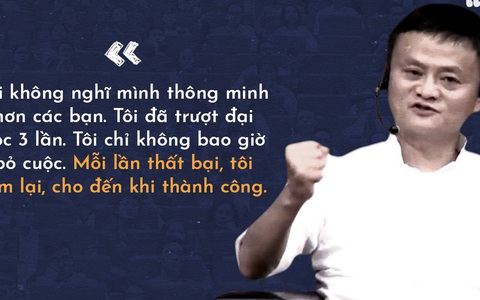 Những lời khuyên của tỉ phú Jack Ma cho giới trẻ Việt