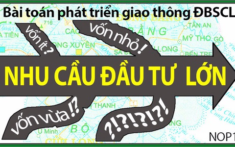 Đường đồng bằng sông Cửu Long 'thông' nhưng chưa 'suốt'