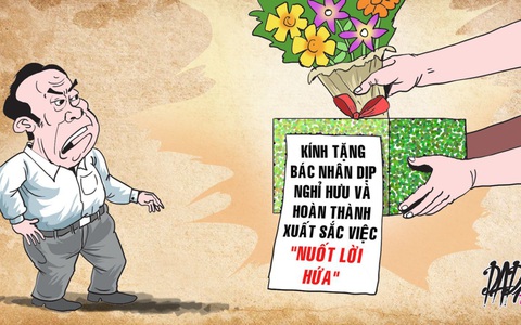 Cảm ơn vì 'sếp' đã về hưu