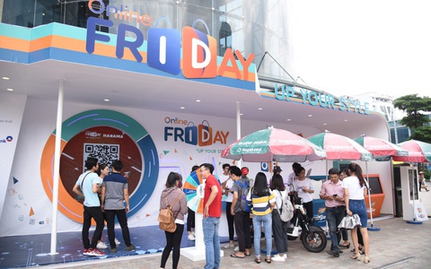 Khởi động ngày mua sắm trực tuyến Online Friday 'siêu sao siêu sale'