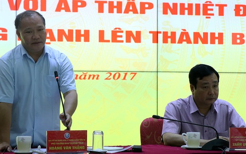 Trung ương họp khẩn ứng phó áp thấp nhiệt đới gần bờ