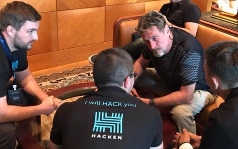 'Trùm diệt virus' John McAfee hợp tác Hacken phát hành tiền điện tử mới