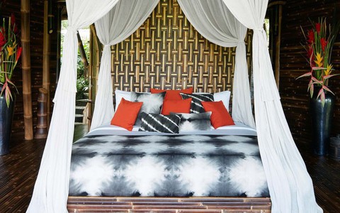 Biệt thự bằng tre độc đáo ở Bali