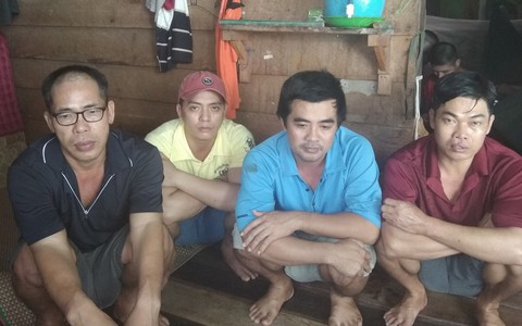 Viện công tố Indonesia gặp 4 thuyền trưởng Việt Nam tuyệt thực