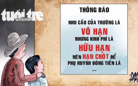 Thu quỹ lớp đầu năm: Sao năm nào cũng mua tivi, máy tính?