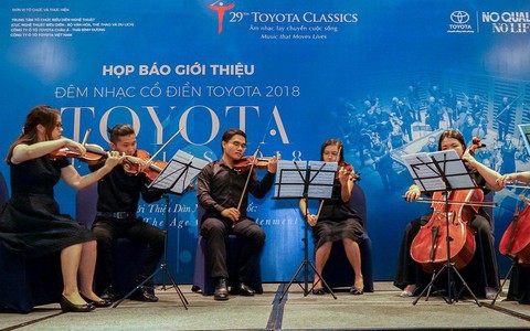 Dàn nhạc Anh quốc lần đầu đến với Hòa nhạc cổ điển Toyota