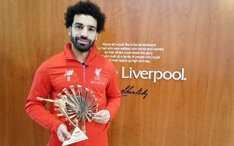 Salah đoạt danh hiệu Cầu thủ châu Phi xuất sắc nhất năm 2018