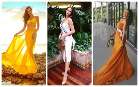 Kiểu catwalk 'nham thạch' của Hoa hậu Hoàn vũ Catriona Gray