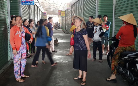 Chợ Sao Mai - Tân Hiệp (Kiên Giang) bị đóng cửa trước mùa Tết