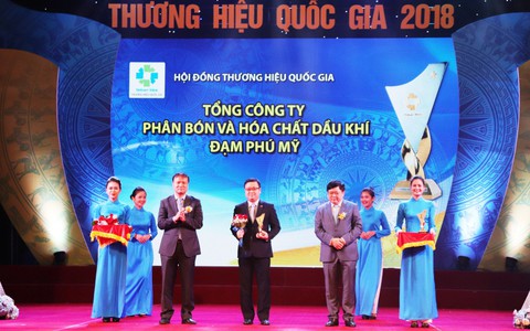 PVFCCo được công nhận Thương hiệu Quốc gia lần thứ 3 liên tiếp