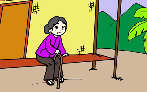 Gửi người thương: Bóng mẹ trước hiên nhà che chở đời con