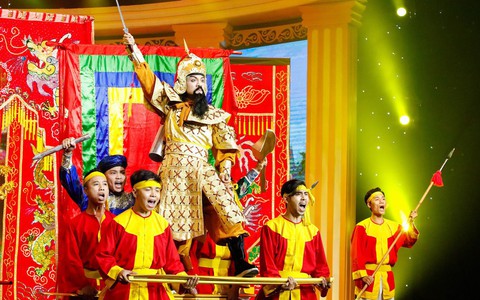 Phô diễn tốt kỹ năng, Hữu Đằng đoạt quán quân Tiếu lâm tứ trụ