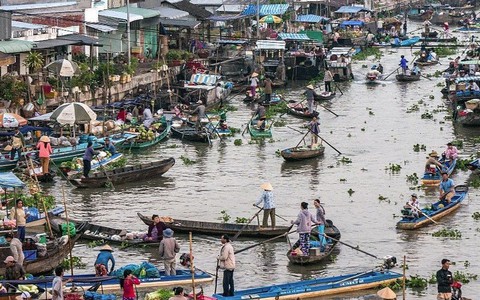 Ảnh chợ nổi Sóc Trăng giải nhất thi ảnh Instagtam, nhận 11 triệu đồng