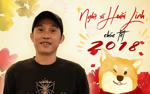 Nghệ sĩ Hoài Linh chúc Tết độc giả Tuổi Trẻ Online