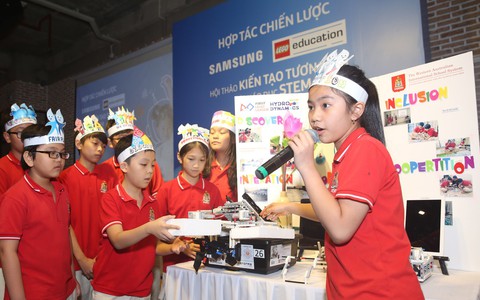 Samsung xúc tiến lan tỏa phương pháp giáo dục STEM ở Việt Nam