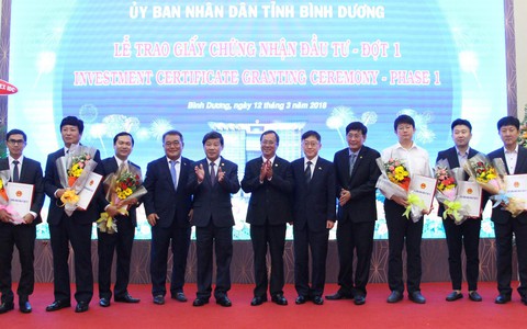 Bình Dương vươn lên 'top 2' về thu hút đầu tư