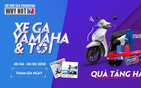 “Xe ga Yamaha & Tôi” thu hút sao Việt và giới trẻ