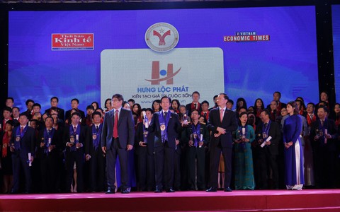 Hưng Lộc Phát được vinh danh top 10 thương hiệu mạnh 2017 - 2018