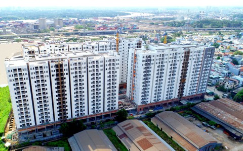 Sờ tận tay căn hộ thực mới đặt mua