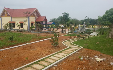 Đại úy công an tự tháo dỡ 2 gian nhà khu biệt thự vi phạm