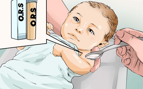 Chế độ ăn và nguyên tắc bù nước điện giải cho trẻ bị nôn