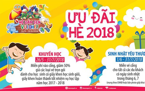 Khám phá địa điểm vui chơi mùa hè giữa lòng Sài Gòn