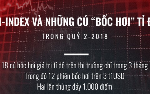 18 cú bốc hơi 'đốt' hơn 30 tỉ USD trên thị trường chứng khoán