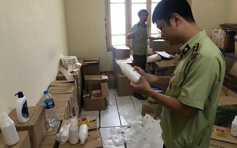 Cả kho mỹ phẩm giả tại trụ sở cũ của Thanh tra Chính phủ
