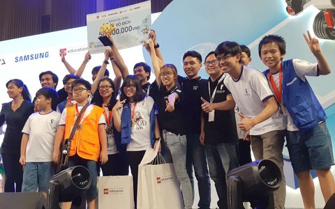 5 đội học sinh Việt Nam dự thi Olympic robot toàn cầu