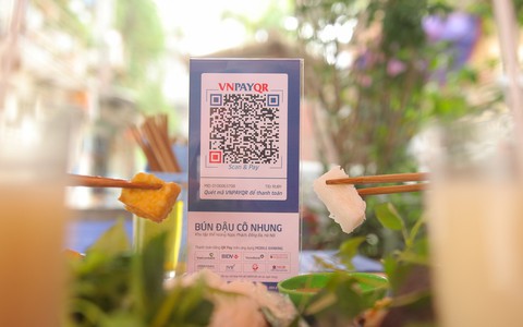 QR Pay trên Mobile Banking: 8.000 điểm chấp nhận, 23.000 lượt quét