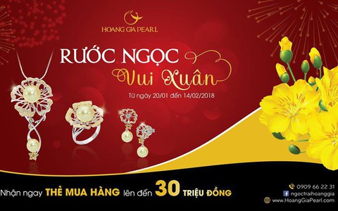 Hoàng Gia Pearl "lì xì" tết cho khách hàng đến 30 triệu đồng