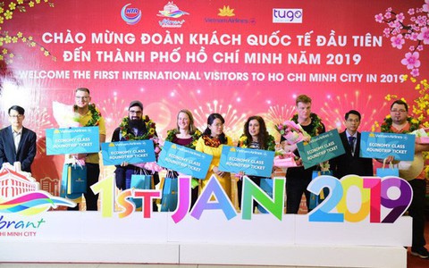 TP.HCM đón những vị khách "xông đất" năm 2019